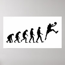 Évolution de basket-ball affiches