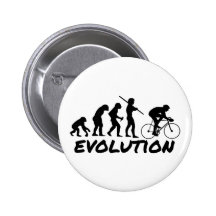 Évolution de bicyclette pin's avec agrafe