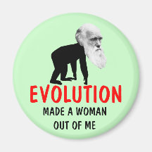 Évolution de Darwin Aimant Pour Réfrigérateur