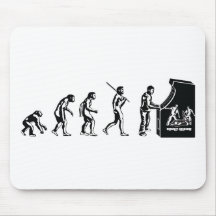 Évolution de Gamer - geek d'arcade de jeux vidéo d Tapis De Souris
