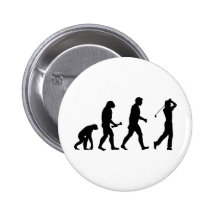 Évolution de golf badge avec épingle