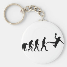 évolution de handball porte-clefs