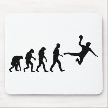 évolution de handball tapis de souris