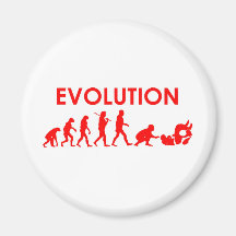 Évolution de Jiu Jitsu Aimant Pour Réfrigérateur