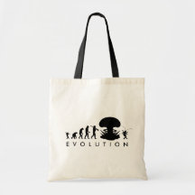 Évolution de l'homme - hausse du cancrelat sac en toile