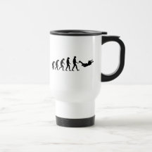 Évolution de parachutisme mug