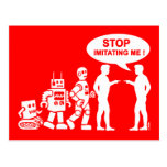 Évolution de robot cartes postales