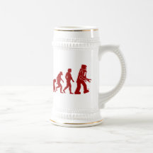 Évolution de robot de l'homme dans le robot tasse à café