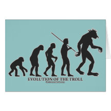 Évolution de Troll Cartes De Vœux