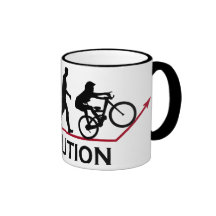 Évolution de vélo de montagne mug