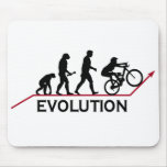 Évolution de vélo de montagne tapis de souris