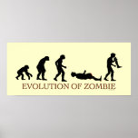 Évolution de zombi posters
