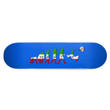 Évolution des cadeaux italiens de l'Italie Calcio  Plateau De Skateboard