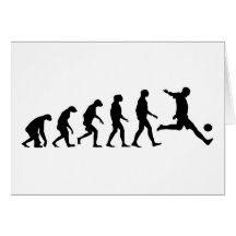 Évolution du football cartes