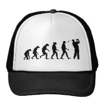 Évolution du golf casquettes de camionneur
