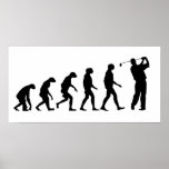 Évolution du golf posters