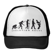 évolution e-guitar jouer du rock casquette
