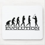 Évolution - femelle de golf tapis de souris