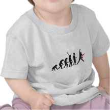 évolution guitar t-shirts