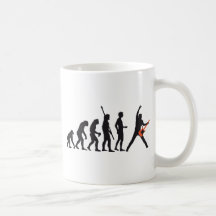 évolution guitar tasse