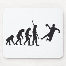 évolution handball tapis de souris
