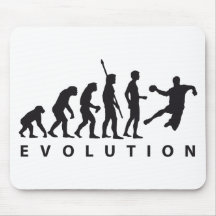 évolution handball tapis de souris