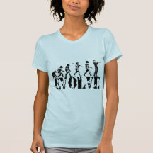 Évolution musicale de musique de bande de bugle de t-shirt