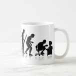 Évolution nerd tasse à café