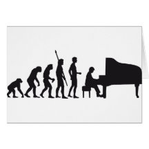 évolution piano carte de vœux