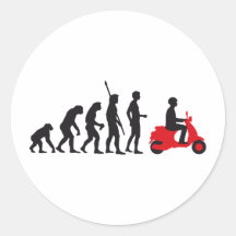 évolution plus scooter adhésifs