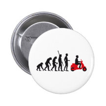 évolution plus scooter badge avec épingle