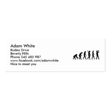 Évolution potable d'alcool cartes de visite professionnelles