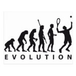 évolution tennis cartes postales