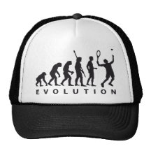 évolution tennis casquette
