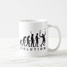 évolution tennis mug