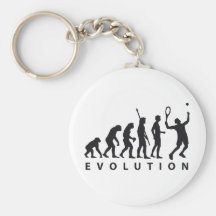 évolution tennis porte-clef