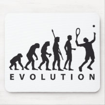 évolution tennis tapis de souris
