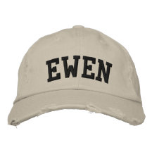 Ewen a brodé le chapeau chapeaux brodés