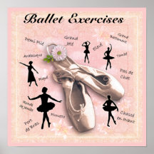 Exercices de ballet posters