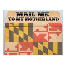 Expédiez-moi au Maryland Cartes Postales