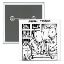Expérimentation animale pin's