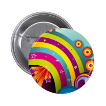 explosion 60s psychédélique pin's
