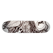 explosion d'encre skateboards personnalisés
