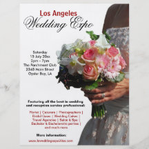 Expo de mariage prospectus personnalisés