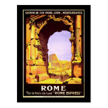 Express de Rome Cartes Postales