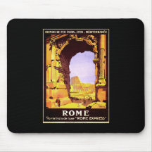 Express de Rome Tapis De Souris