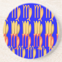 Expression de GoodLuck de zodiaque de CAPRICON Dessous De Verre
