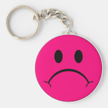 Expression heureuse Smilie de sourire de visage so Porte-clé