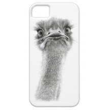 Expression sk053 d'autruche coques iPhone 5 Case-Mate
