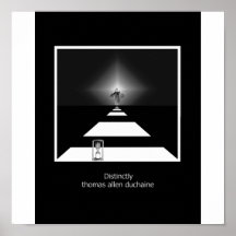 Extrémité de la route poster